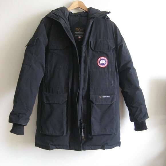 Authentic Canada Goose Expedition Down Parka Jacket, Size Medium, Black - Picture 2 of 16